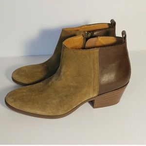 Madewell Cait tan/brown bootie